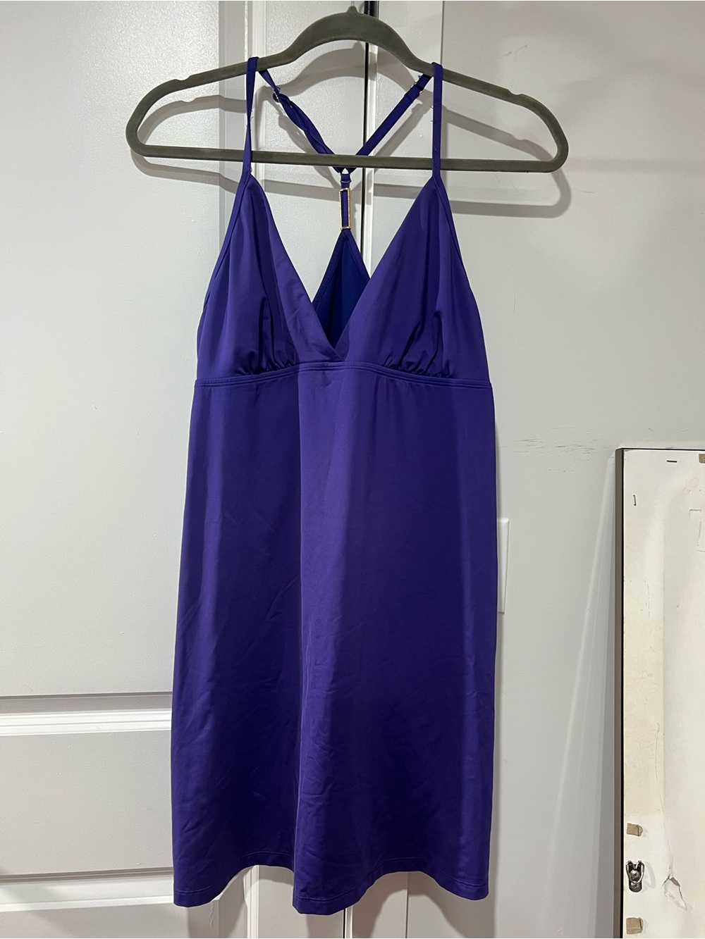 Laundry by Shelli Segal Purple Swim Dress,